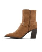 Bottines Vicky cognac