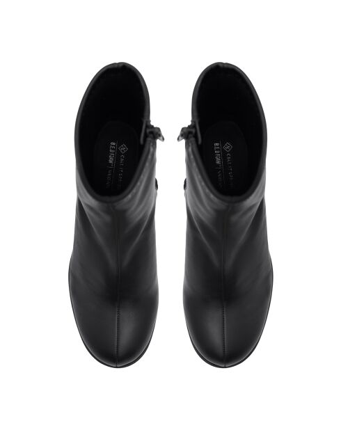 Bottines bruna noires