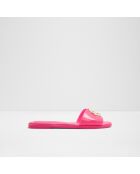 Mules Clementine rosa acceso