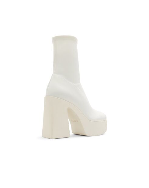 Bottines Aude blanc/os
