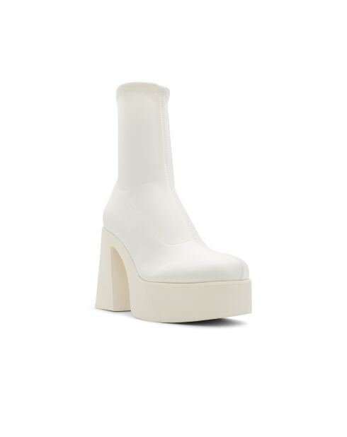 Bottines Aude blanc/os