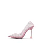 Zapatos de tacón rosa medianos Bernadette