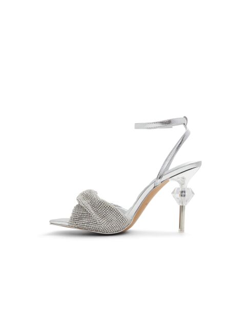 Sandali Arlette con tacco argentato