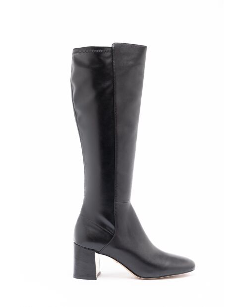 Bottes en Cuir Eden noires