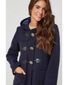 Manteau long Alvio marine