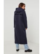 Manteau long Alvio marine
