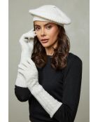 Gants en Laine mélangée Aricia blancs