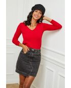 Pull Marie rouge