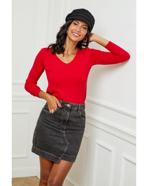 Pull Marie rouge