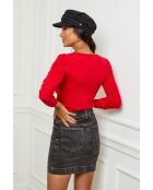 Pull Marie rouge