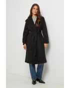 Cappotto lungo nero Neylo