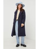 Cappotto lungo Neylo navy