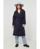 Cappotto lungo Neylo navy