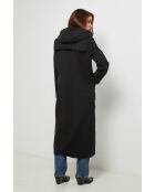 Cappotto lungo nero Alvio