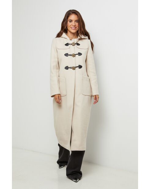Manteau long Alvio beige