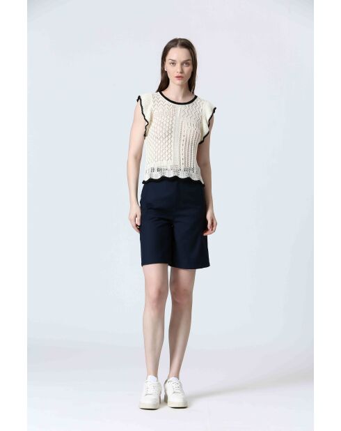 FURI Cremefarbenes Top