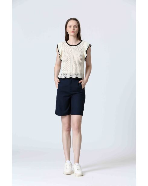 FURI Cremefarbenes Top