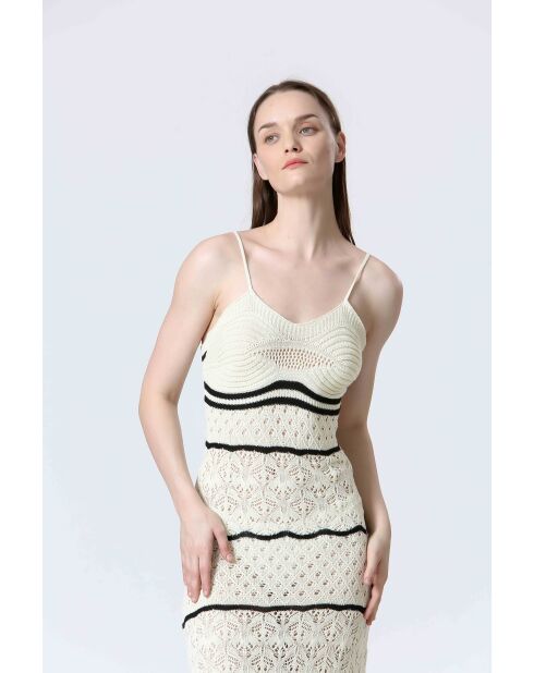 Cremefarbenes SHARONNE Top