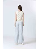 Cremefarbenes CAHILA-Top