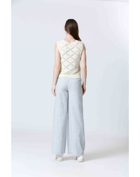 Cremefarbenes CAHILA-Top