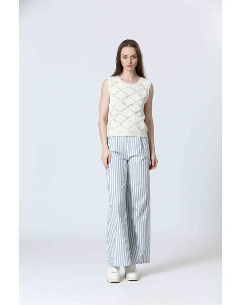 Cremefarbenes CAHILA-Top