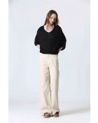 Schwarzer GALAN-Pullover