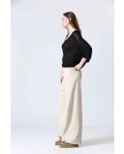 Schwarzer GALAN-Pullover