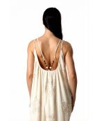 WINN jurk in gebroken wit