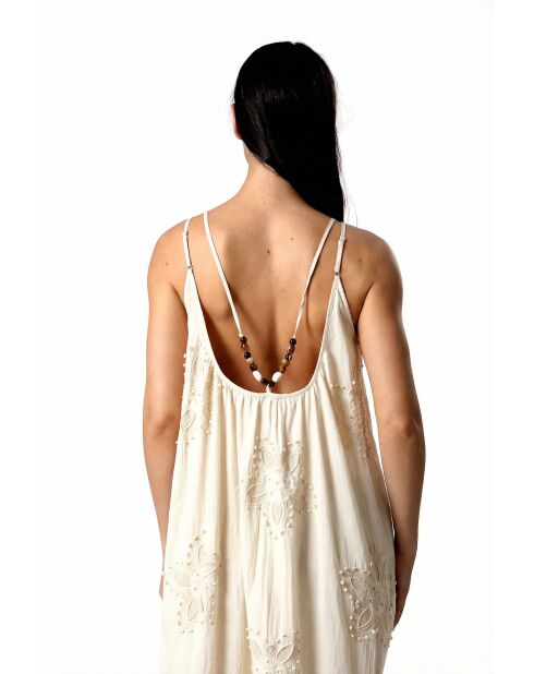 WINN jurk in gebroken wit