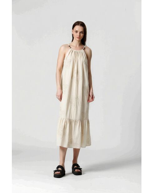 WINN jurk in gebroken wit