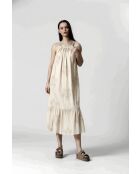 WINN jurk in gebroken wit