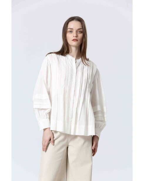 Cremefarbenes MARTAH Top