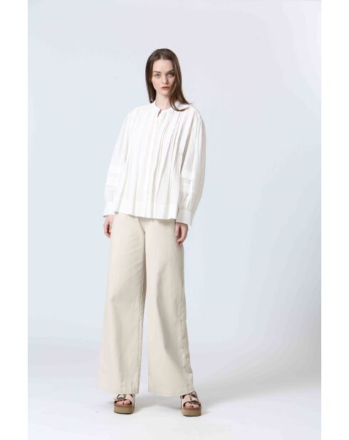 Cremefarbenes MARTAH Top