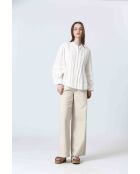 Cremefarbenes MARTAH Top