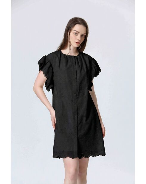 Schwarzes NURCI-Kleid