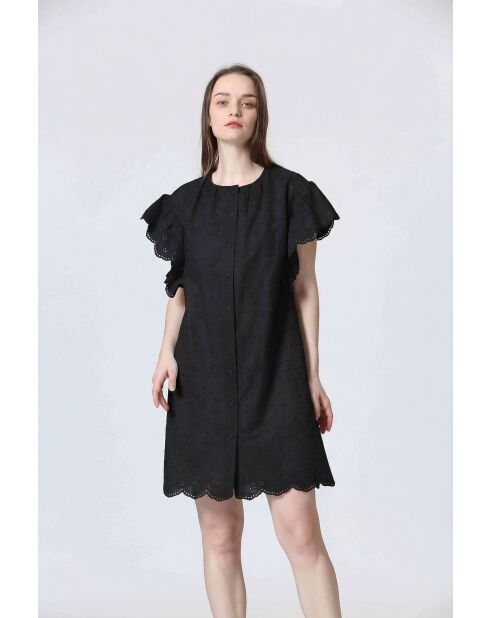 Schwarzes NURCI-Kleid