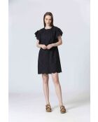 Schwarzes NURCI-Kleid