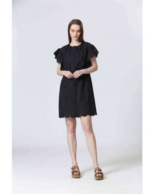 Schwarzes NURCI-Kleid