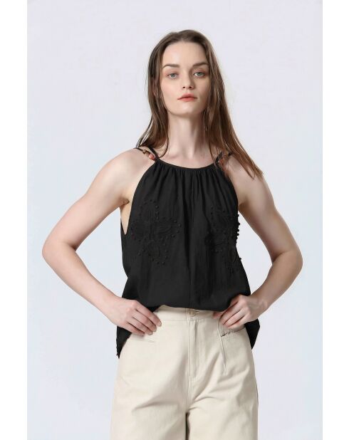 SILVANIA Schwarzes Top