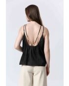 SILVANIA Schwarzes Top