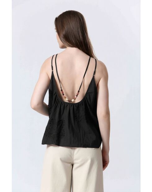 SILVANIA Schwarzes Top