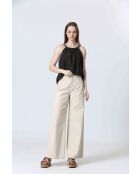 SILVANIA Schwarzes Top