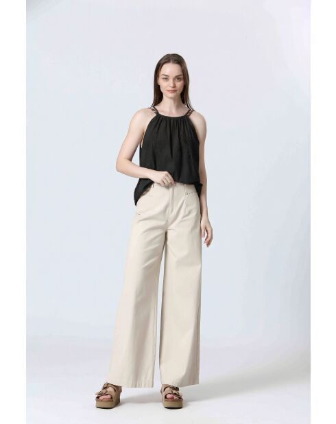 SILVANIA Schwarzes Top