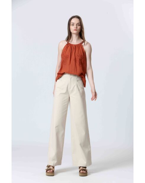 SILVANIA Orangefarbenes Oberteil