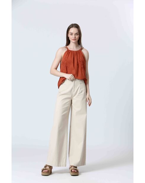 SILVANIA Orangefarbenes Oberteil