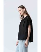 Schwarzes CLAINE Top