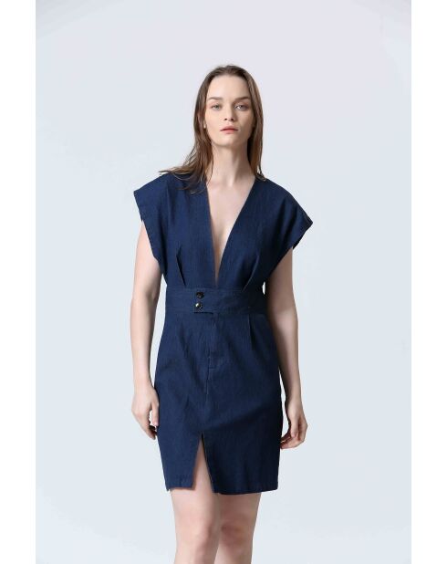 PHANI Dunkelblaues Kleid