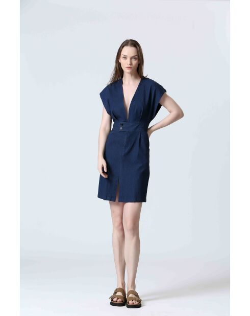 PHANI Dunkelblaues Kleid