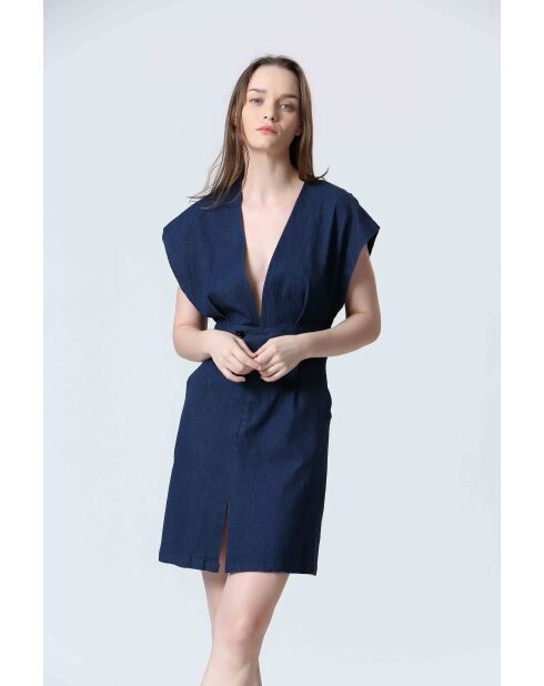 PHANI Dunkelblaues Kleid