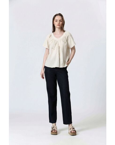 Cremefarbenes MURFIT-Top